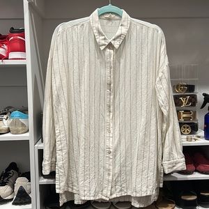 Eileen Fisher oversized button down